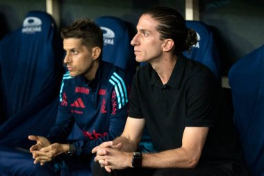 Rio de Janeiro, Rio de Janeiro, Brezilya - 16 Nisan 2025. Flamengo x Juventude Brezilya Şampiyonası için Maracana Stadyumu 'nda.                     