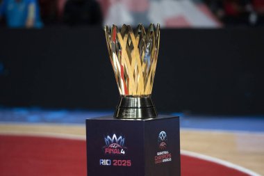 Rio de Janeiro, Rio de Janeiro, Brezilya - 19 Nisan 2025. Flamengo x Boca Juniors Maracanazinho Stadyumu 'nda..                     