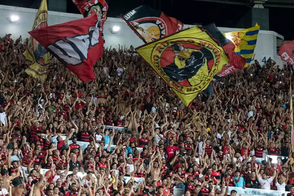 Rio de Janeiro, Rio de Janeiro, Brezilya - 19 Nisan 2025. Vasco x Flamengo Brezilya Şampiyonası için Maracana Stadyumunda.                        