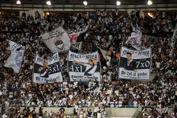 Rio de Janeiro, Rio de Janeiro, Brezilya - 19 Nisan 2025. Vasco x Flamengo Brezilya Şampiyonası için Maracana Stadyumunda.                        
