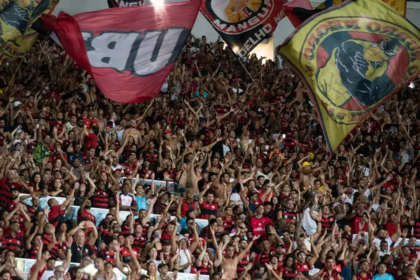 Rio de Janeiro, Rio de Janeiro, Brezilya - 19 Nisan 2025. Vasco x Flamengo Brezilya Şampiyonası için Maracana Stadyumunda.                        