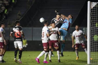 Rio de Janeiro, Rio de Janeiro, Brezilya - 22 Nisan 2025. Vasco x Lanus Sul-Americana için Sao Januario Stadyumunda.                     