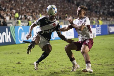 Rio de Janeiro, Rio de Janeiro, Brezilya - 22 Nisan 2025. Vasco x Lanus Sul-Americana için Sao Januario Stadyumunda.                     