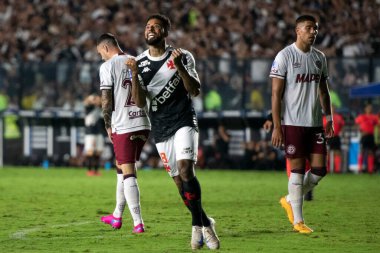 Rio de Janeiro, Rio de Janeiro, Brezilya - 22 Nisan 2025. Vasco x Lanus Sul-Americana için Sao Januario Stadyumunda.                     