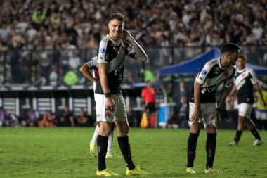Rio de Janeiro, Rio de Janeiro, Brezilya - 22 Nisan 2025. Vasco x Lanus Sul-Americana için Sao Januario Stadyumunda.                     