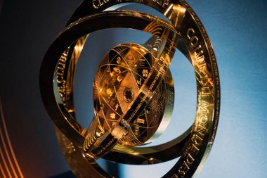 Rio de Janeiro (RJ), 05 / 05 / 2025 - CLUB World CUP TROPHY Tour - FIFA Dünya Kulüpler Kupası Kupası Kupası Flamengo Müzesi 'nde.       