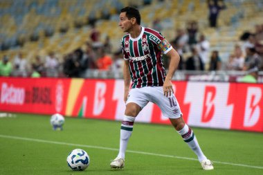 Rio de Janeiro, Rio de Janeiro, Brezilya - 29 Nisan 2025. Fluminense x Aparecidense Maracana Stadyumu.                      