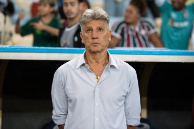 Rio de Janeiro, Rio de Janeiro, Brezilya - 29 Nisan 2025. Fluminense x Aparecidense Maracana Stadyumu.                      