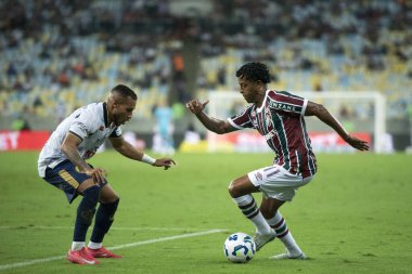 Rio de Janeiro, Rio de Janeiro, Brezilya - 29 Nisan 2025. Fluminense x Aparecidense Maracana Stadyumu.                      
