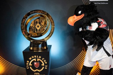 Rio de Janeiro (RJ), 05 / 05 / 2025 - CLUB World CUP TROPHY Tour - FIFA Dünya Kulüpler Kupası Kupası Kupası Flamengo Müzesi 'nde.       