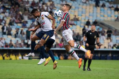 Rio de Janeiro, Rio de Janeiro, Brezilya - 29 Nisan 2025. Fluminense x Aparecidense Maracana Stadyumu.                      