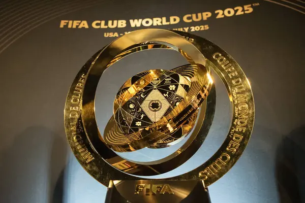 Rio de Janeiro (RJ), 05 / 05 / 2025 - CLUB World CUP TROPHY Tour - FIFA Dünya Kulüpler Kupası Kupası Kupası Flamengo Müzesi 'nde.       