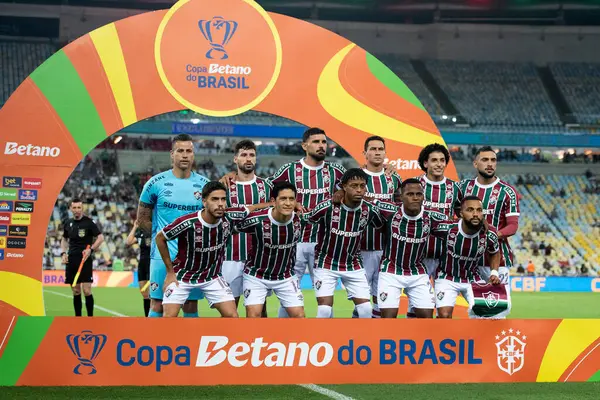 Rio de Janeiro, Rio de Janeiro, Brezilya - 29 Nisan 2025. Fluminense x Aparecidense Maracana Stadyumu.                      