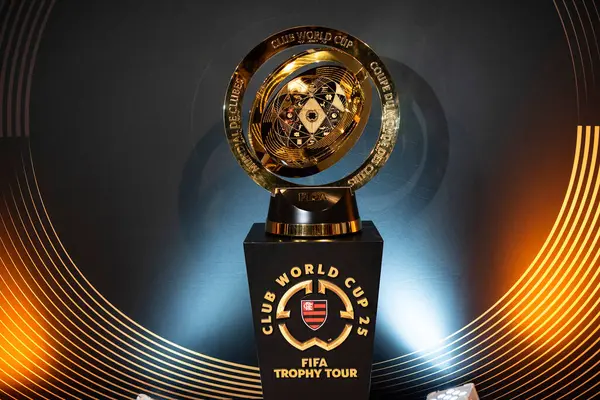 Rio de Janeiro (RJ), 05 / 05 / 2025 - CLUB World CUP TROPHY Tour - FIFA Dünya Kulüpler Kupası Kupası Kupası Flamengo Müzesi 'nde.       