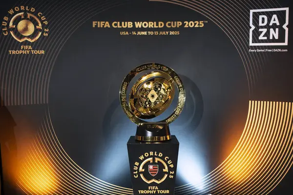 Rio de Janeiro (RJ), 05 / 05 / 2025 - CLUB World CUP TROPHY Tour - FIFA Dünya Kulüpler Kupası Kupası Kupası Flamengo Müzesi 'nde.       