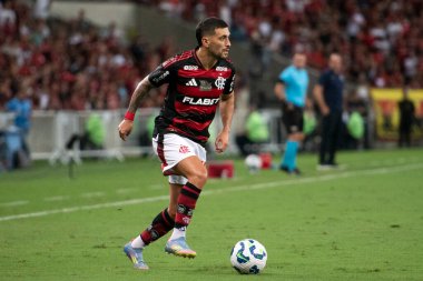 Rio de Janeiro (RJ), 10/05/2025 - FLAMENGO X BAHIA. Brezilya Şampiyonası için Maracana 'da Flamengo x Bahia maçı.                       