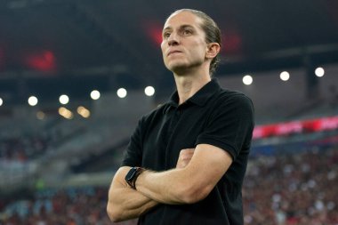 Rio de Janeiro (RJ), 10/05/2025 - FLAMENGO X BAHIA. Brezilya Şampiyonası için Maracana 'da Flamengo x Bahia maçı.                       