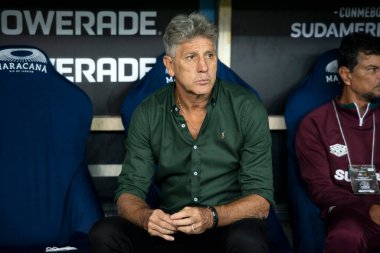 Rio de Janeiro (RJ), 14/05/2025 - FLUMINENSE X UNION ESPANOLA (CHI). Maracana 'daki Fluminense x Union Espanola (CHI) ile Sul-Americana maçı.                              