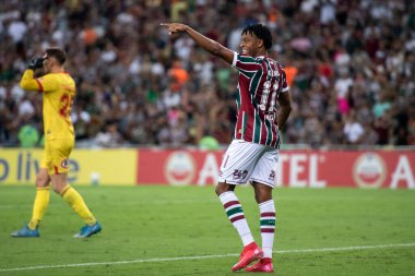 Rio de Janeiro (RJ), 14/05/2025 - FLUMINENSE X UNION ESPANOLA (CHI). Maracana 'daki Fluminense x Union Espanola (CHI) ile Sul-Americana maçı.                              