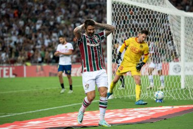 Rio de Janeiro (RJ), 14/05/2025 - FLUMINENSE X UNION ESPANOLA (CHI). Maracana 'daki Fluminense x Union Espanola (CHI) ile Sul-Americana maçı.                              