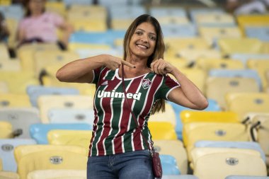 Rio de Janeiro (RJ), 14/05/2025 - FLUMINENSE X UNION ESPANOLA (CHI). Maracana 'daki Fluminense x Union Espanola (CHI) ile Sul-Americana maçı.                              