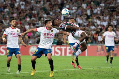 Rio de Janeiro (RJ), 14/05/2025 - FLUMINENSE X UNION ESPANOLA (CHI). Maracana 'daki Fluminense x Union Espanola (CHI) ile Sul-Americana maçı.                              