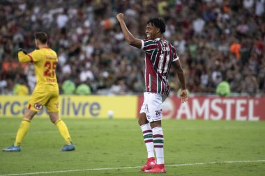 Rio de Janeiro (RJ), 14/05/2025 - FLUMINENSE X UNION ESPANOLA (CHI). Maracana 'daki Fluminense x Union Espanola (CHI) ile Sul-Americana maçı.                              