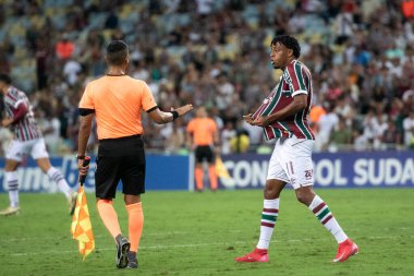 Rio de Janeiro (RJ), 14/05/2025 - FLUMINENSE X UNION ESPANOLA (CHI). Maracana 'daki Fluminense x Union Espanola (CHI) ile Sul-Americana maçı.                              