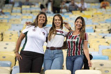 Rio de Janeiro (RJ), 14/05/2025 - FLUMINENSE X UNION ESPANOLA (CHI). Maracana 'daki Fluminense x Union Espanola (CHI) ile Sul-Americana maçı.                              