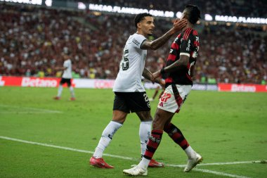 Rio de Janeiro (RJ), 18/05/2025 - FLAMENGO X BOTAFOGO. Maracana 'daki Brezilya Şampiyonası için Flamengo x Botafogo maçı.                           