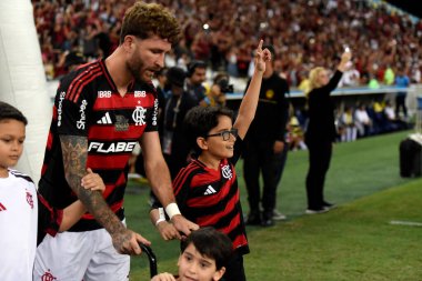 Rio de Janeiro (RJ), 18/05/2025 - FLAMENGO X BOTAFOGO. Maracana 'daki Brezilya Şampiyonası için Flamengo x Botafogo maçı.                           