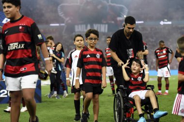 Rio de Janeiro (RJ), 18/05/2025 - FLAMENGO X BOTAFOGO. Maracana 'daki Brezilya Şampiyonası için Flamengo x Botafogo maçı.                           