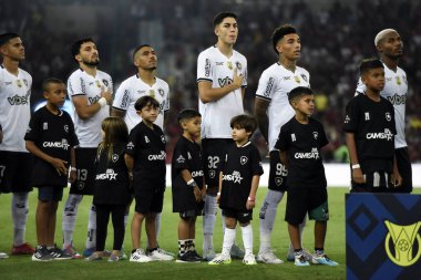 Rio de Janeiro (RJ), 18/05/2025 - FLAMENGO X BOTAFOGO. Maracana 'daki Brezilya Şampiyonası için Flamengo x Botafogo maçı.                           