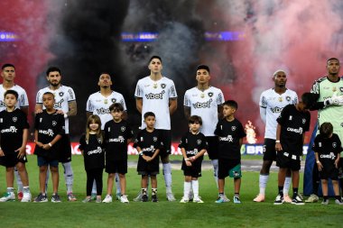 Rio de Janeiro (RJ), 18/05/2025 - FLAMENGO X BOTAFOGO. Maracana 'daki Brezilya Şampiyonası için Flamengo x Botafogo maçı.                           