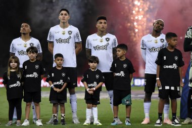 Rio de Janeiro (RJ), 18/05/2025 - FLAMENGO X BOTAFOGO. Maracana 'daki Brezilya Şampiyonası için Flamengo x Botafogo maçı.                           