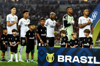 Rio de Janeiro (RJ), 18/05/2025 - FLAMENGO X BOTAFOGO. Maracana 'daki Brezilya Şampiyonası için Flamengo x Botafogo maçı.                           