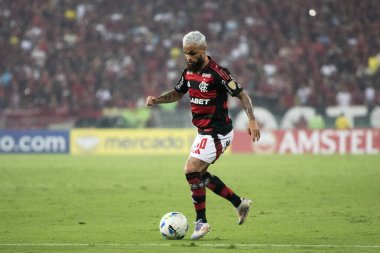 Rio de Janeiro, Rio de Janeiro, Brezilya - 15 Mayıs 2025. Maracana Stadyumu 'nda Flamengo x LDU.                         