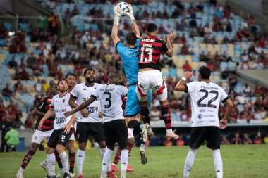 Rio de Janeiro (RJ), 21/05/2025 - FLAMENGO X BOTAFOGO-PB. Flamengo x Botafogo-PB ile Maracan 'daki Copa do Brasil maçı..              