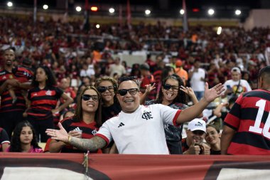 Rio de Janeiro (RJ), 18/05/2025 - FLAMENGO X BOTAFOGO. Maracana 'daki Brezilya Şampiyonası için Flamengo x Botafogo maçı.                           