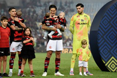 Rio de Janeiro (RJ), 18/05/2025 - FLAMENGO X BOTAFOGO. Maracana 'daki Brezilya Şampiyonası için Flamengo x Botafogo maçı.                           