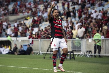 Rio de Janeiro (RJ), 21/05/2025 - FLAMENGO X BOTAFOGO-PB. Flamengo x Botafogo-PB ile Maracan 'daki Copa do Brasil maçı..              