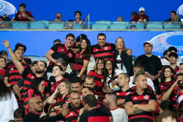 Rio de Janeiro, Rio de Janeiro, Brezilya - 15 Mayıs 2025. Maracana Stadyumu 'nda Flamengo x LDU.                         