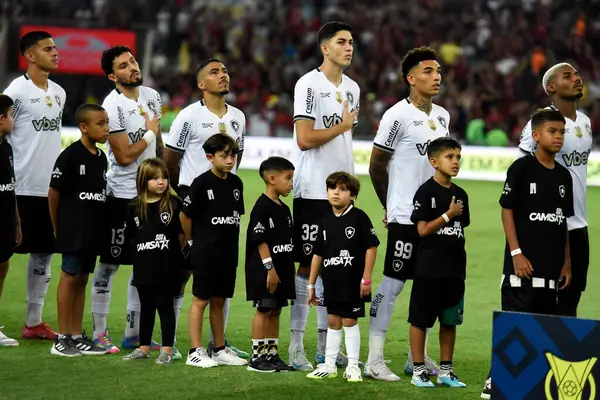 Rio de Janeiro (RJ), 18/05/2025 - FLAMENGO X BOTAFOGO. Maracana 'daki Brezilya Şampiyonası için Flamengo x Botafogo maçı.                           