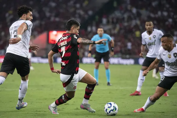 Rio de Janeiro (RJ), 18/05/2025 - FLAMENGO X BOTAFOGO. Maracana 'daki Brezilya Şampiyonası için Flamengo x Botafogo maçı.                           