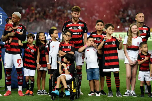 Rio de Janeiro (RJ), 18/05/2025 - FLAMENGO X BOTAFOGO. Maracana 'daki Brezilya Şampiyonası için Flamengo x Botafogo maçı.                           