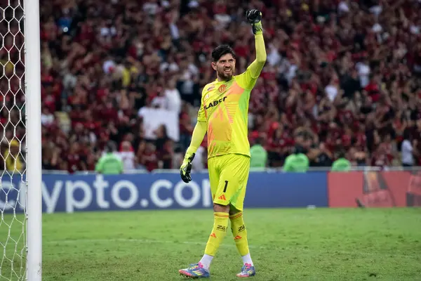 Rio de Janeiro, Rio de Janeiro, Brezilya - 15 Mayıs 2025. Maracana Stadyumu 'nda Flamengo x LDU.                         
