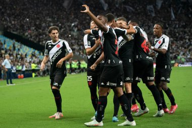 Rio de Janeiro (RJ), 24/05/2025 - FLUMINENSE X VASCO. Maracana 'daki Brezilya Şampiyonası için Fluminense ve Vasco arasındaki maç.                         