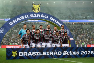 Rio de Janeiro (RJ), 24/05/2025 - FLUMINENSE X VASCO. Maracana 'daki Brezilya Şampiyonası için Fluminense ve Vasco arasındaki maç.                         