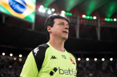 Rio de Janeiro (RJ), 24/05/2025 - FLUMINENSE X VASCO. Maracana 'daki Brezilya Şampiyonası için Fluminense ve Vasco arasındaki maç.                         