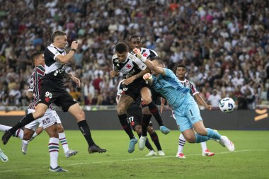 Rio de Janeiro (RJ), 24/05/2025 - FLUMINENSE X VASCO. Maracana 'daki Brezilya Şampiyonası için Fluminense ve Vasco arasındaki maç.                         